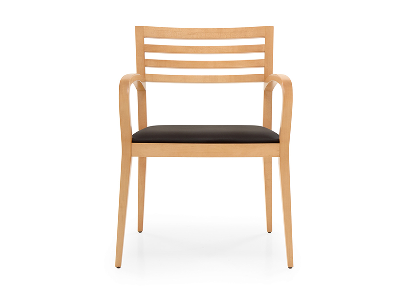 Addison guest chair with slat back