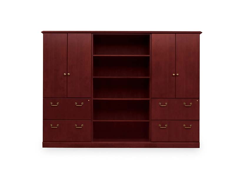 Stratford cabinets and shelves